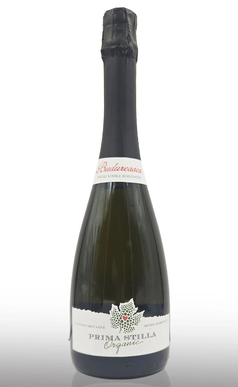 Vin spumant alb brut, Budureasca Prima Stilla
